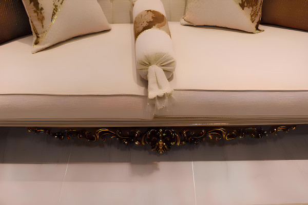 Luksuzna dnevna soba komplet Exquisiten 2 kavča in oblikovalska stol