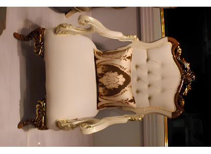 Luksuzna dnevna soba komplet Exquisiten 2 kavča in oblikovalska stol