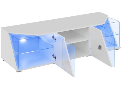 Moderna in luksuzna lesena TV-miza