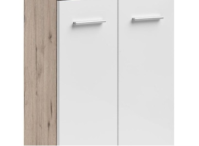 Sodobna luksuzna siva lesena omarica