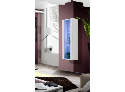 Luksuzna moderna zasnova stenskega razstavnega omara