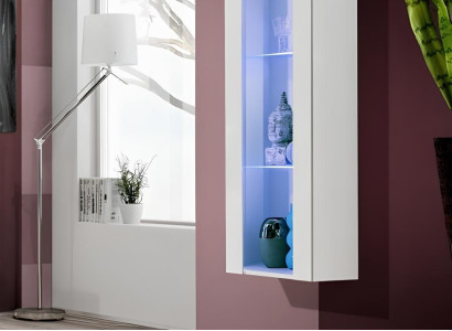 Luksuzna moderna zasnova stenskega razstavnega omara