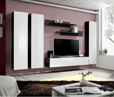 Sodobno pohištvo za dnevno sobo, komplet polne omare, TV stojalo, luksuzno pohištvo