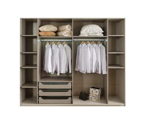 Sodobna zasnova pohištva za spalnico postelja 2x nočna omarica 4 kosi