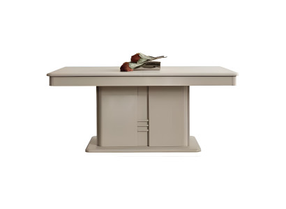 Moderna jedilna miza z razkošnim dizajnom iz novega lesa