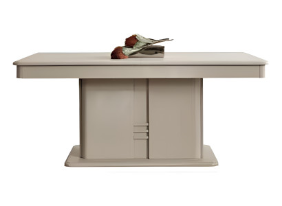 Moderna jedilna miza z razkošnim dizajnom iz novega lesa