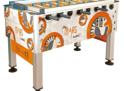 Profesionalna miza za namizni nogomet iz aluminija in MDF v več barvah