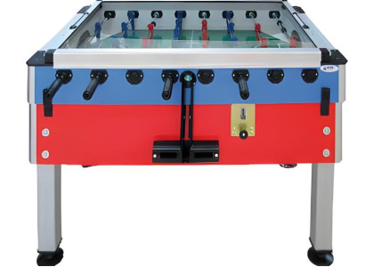 Profesionalni namizni nogomet rdeče aluminijaste in MDF