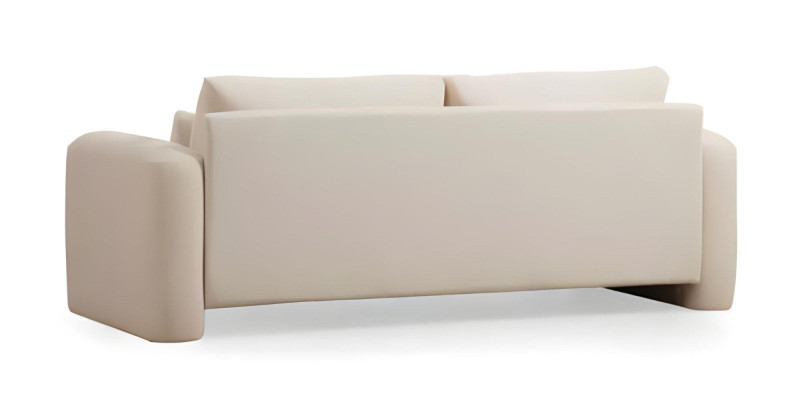 Luksuzna bela dizajnerska sedežna garnitura za dnevno sobo 3 kosi