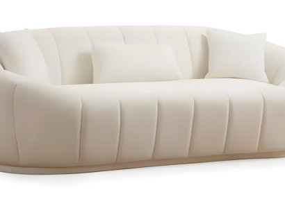 Moderen bel kavč komplet za 3 osebe