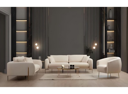 Set kavča za dnevno sobo, trosed, luksuzna blazina