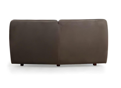 Siv 6-sedežni dizajnerski tkaninski kavč