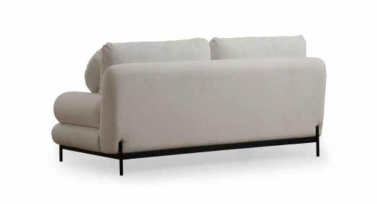 Ekskluziven moderan bel kavč komplet s 3-sedežno, 2-sedežnim stolom, 3 kosi