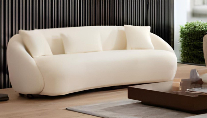 Eleganten komplet za dnevno sobo 2x 3-sedežni kavči luksuzni stoli 3 kosi