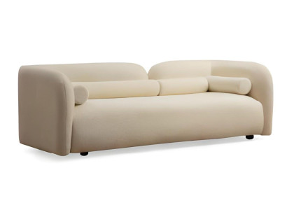 Sodobna črno-rdeča zasnova kavča