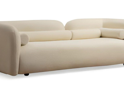 Sodobna črno-rdeča zasnova kavča