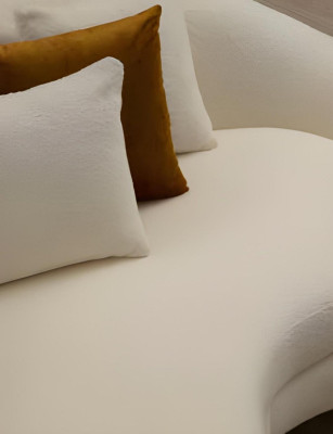 Bela zasnova kompleta za dnevno sobo moderna stolčka 2 kosa