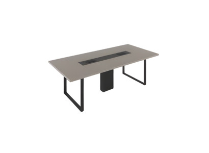 Sodobna konferenčna miza elegantno pohištvo delovne atmosfere v pisarni