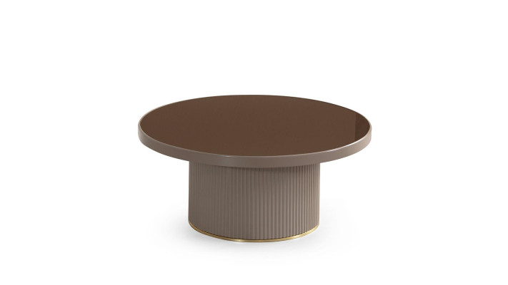 Dizajnerska lesena kavna miza