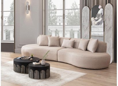 Ovalni kavč Big za dnevno sobo 340cm xxl