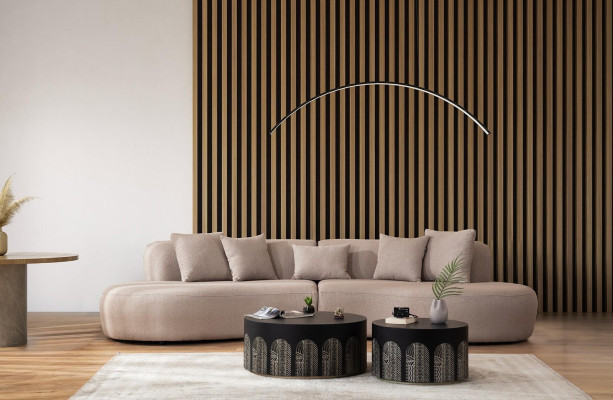 Ovalni kavč Big za dnevno sobo 340cm xxl