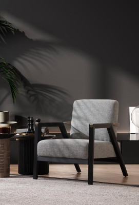 Oblikovan sproščujoč stol za luksuzno pohištvo v dnevni sobi