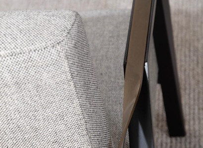 Oblikovan sproščujoč stol za luksuzno pohištvo v dnevni sobi