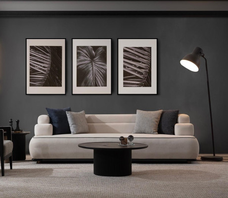 Trosedžni kavč s oblazinjenjem 255cm