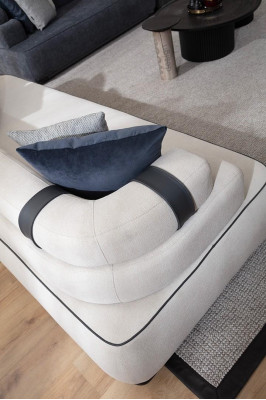 Trosedžni kavč s oblazinjenjem 255cm