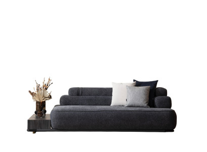 Sodobna trosedna sedežna garnitura za dnevno sobo z vključeno in udobno oblazinjenje