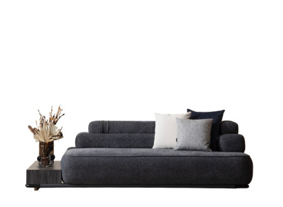 Sodobna trosedna sedežna garnitura za dnevno sobo z vključeno in udobno oblazinjenje