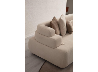 Trosedna kavča 200 cm mehka dnevna soba