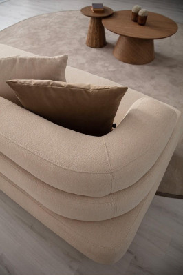 Trosedna kavča 200 cm mehka dnevna soba