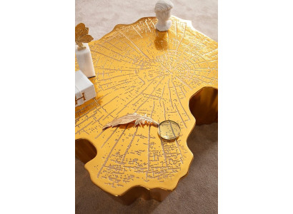 Obložen kavni mizica akcentna mizica za dnevno sobo