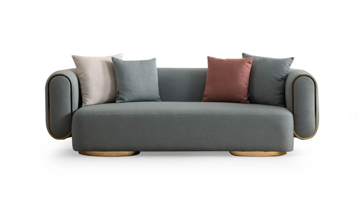 Trosed 230 cm za dnevno sobo s blazino