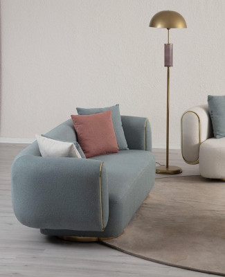 Trosed 230 cm za dnevno sobo s blazino