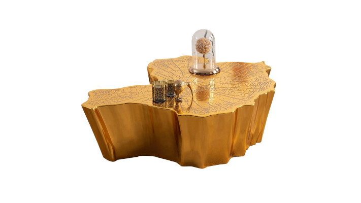 Obložen kavni mizica akcentna mizica za dnevno sobo