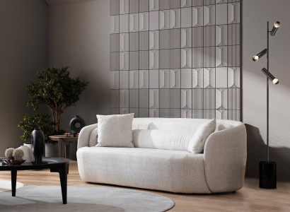 Mobilni komplet pohištva za dnevno sobo, kotna sedežna garnitura, naslonjač, 4 kosi