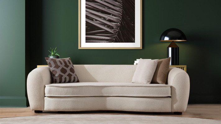 Trosed za dnevno sobo v slogu oblikovanja 2-sedežne pohištva