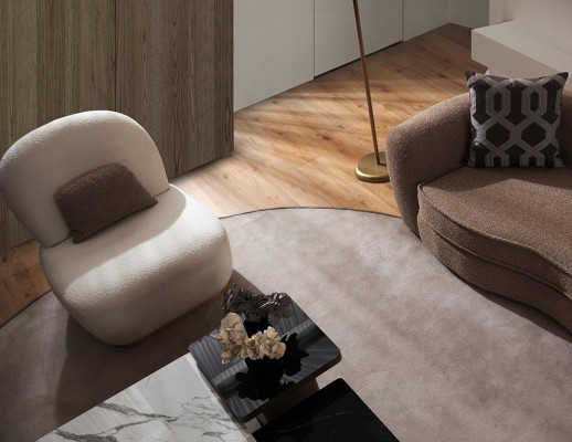 Plačljiv tkaninski stol 1 sedež luksuznega klasičnega modernega dizajna