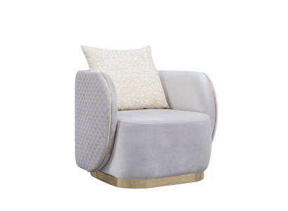 Luksuzni oblazinjeni klubskih počitniški stol