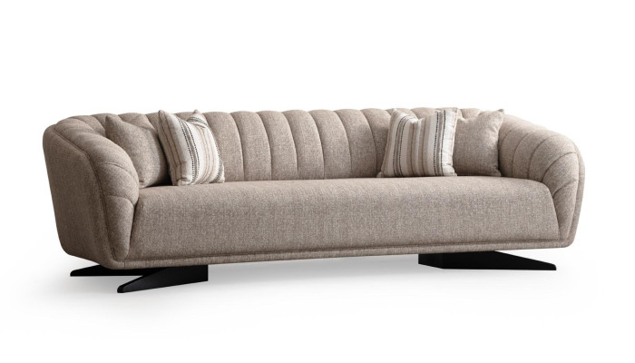 3-sedežni kavč komplet Modern Luxury Design Kavči Stoli Nov