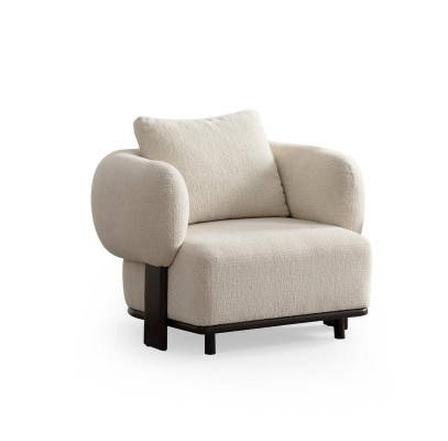 Moderen luksuzni usnjeni naslonjač