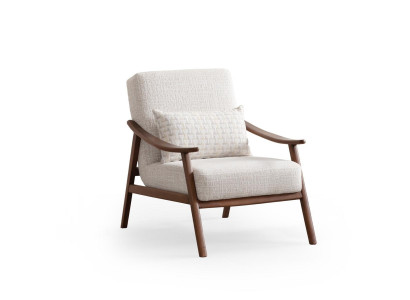 Sodobna luksuzna tkaninska stolica za oblikovanje v dnevni sobi