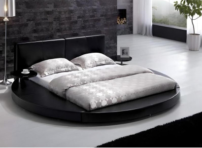 Luksuzna hotelska posteljica v črni barvi za najstniško sobo