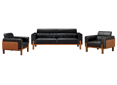 3-delni komplet za dnevno sobo, kavč 1+1+2 sedeža, modern, usnjen, sproščanje, nov