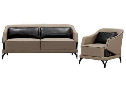 Sodobna relax kavč komplet z odličnostjo estetike elegantni dnevni sobi 2 kosi