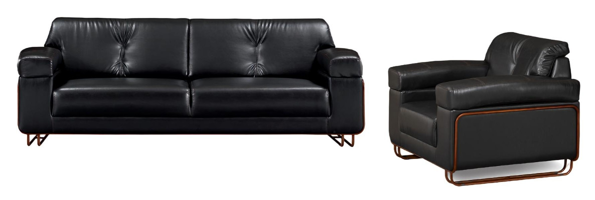 Luksuzni kavč komplet 3+1 sedežna mesta moderni usnjeni stol nov kavč