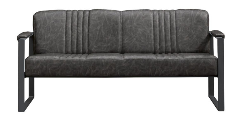 3-sedežni kavč za dnevno sobo v modernem usnju