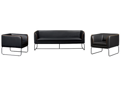 Luksuzni kavč komplet z naslonjačem kavč 3 1 1 sedež